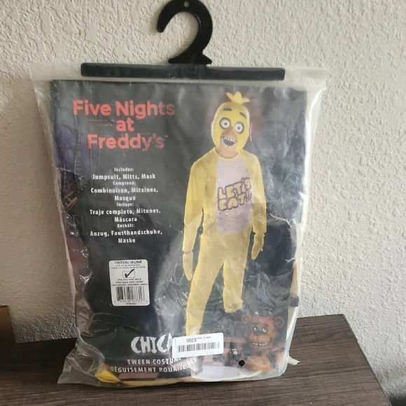 Five Nights At freddys Chica Costume - Yellow
